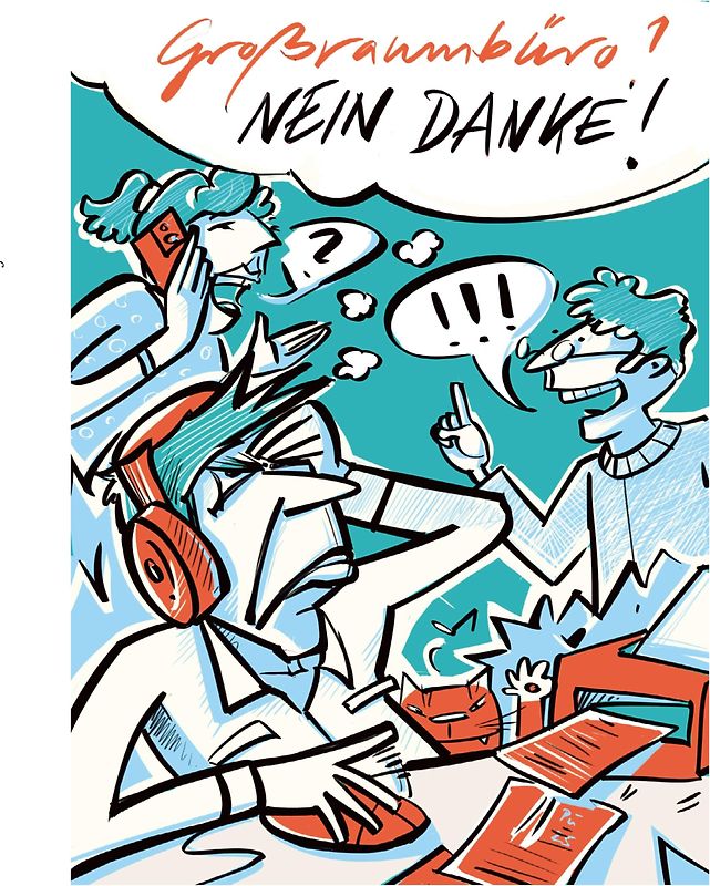 Großraumbüro? Nein danke!