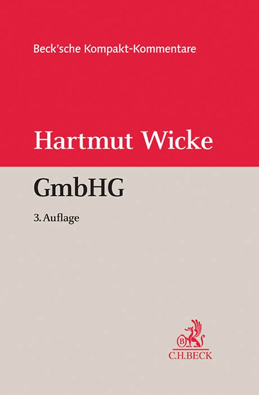 Gesetz betreffend die Gesellschaften mit beschränkter Haftung (GmbHG)