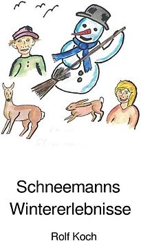 Maxi baut einen Schneemann