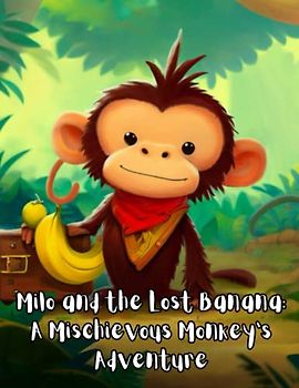 Milo and the Lost Banana - A Mischievous Monkey's Adventure: Short Story for kids about Monkey, Perseverance & Self-Confidence I A Motivational Book For kids I Gift for kids.