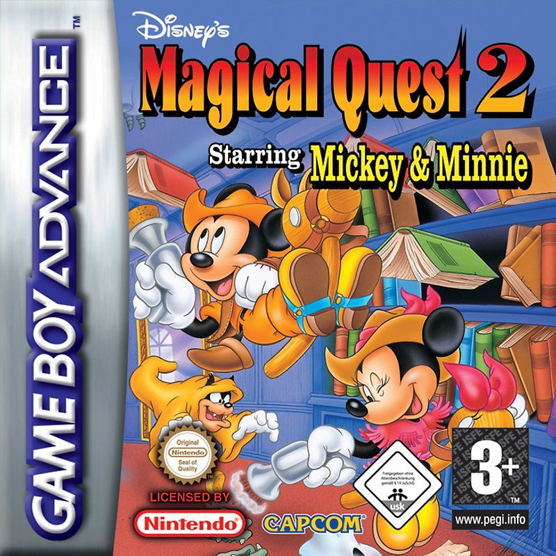 Magical Quest 2 - Starring Mickey & Minnie Nintendo Game Boy Advance