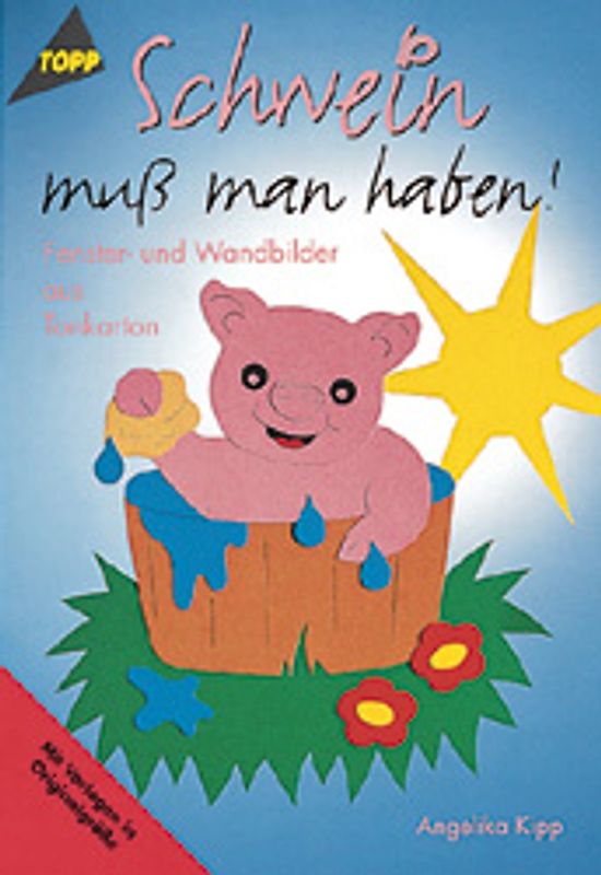 Schwein muss man haben!. Fenster- und Wandbilder