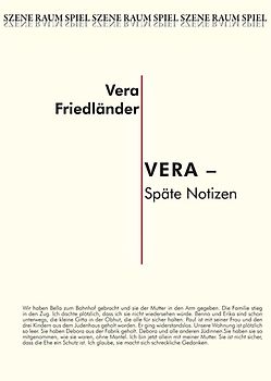 Vera - Späte Notizen