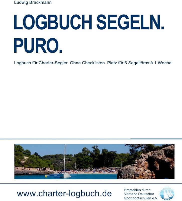 LOGBUCH SEGELN. PURO. Für CHARTER-SKIPPER.