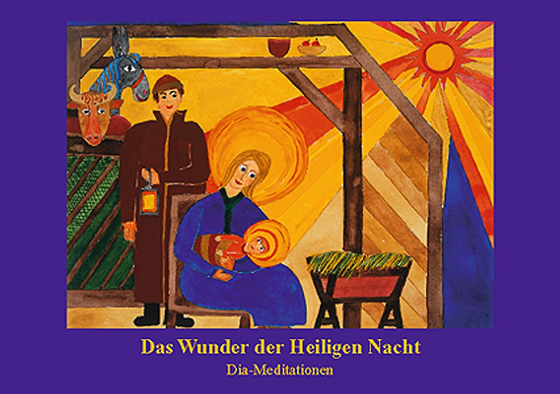 Das Wunder der Heiligen Nacht. Diamappe mit 6 Dias