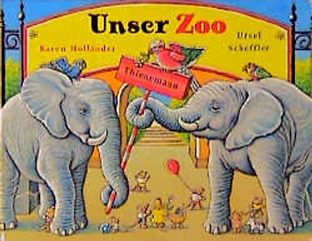 Unser Zoo. Pappbilderbuch mit eingebautem Spiegel