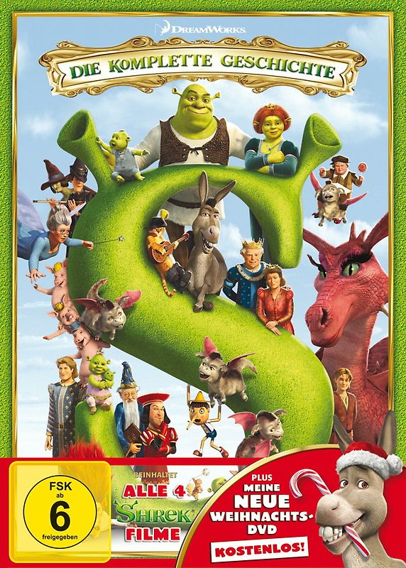 Shrek 1-4: Die komplette Shrekologie [5 DVDs] DVD