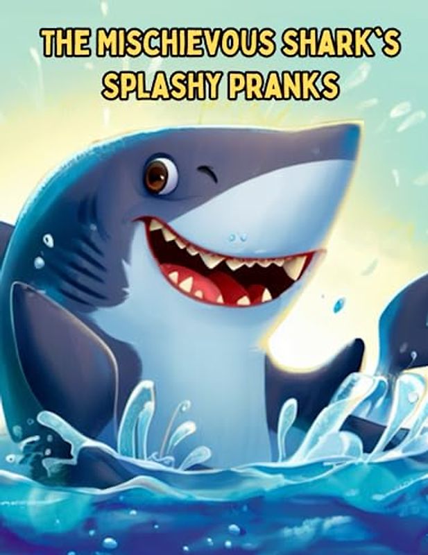 The Mischievous Shark's Splashy Pranks: Funny Short Story for kids about Sharks, Gift for kids.