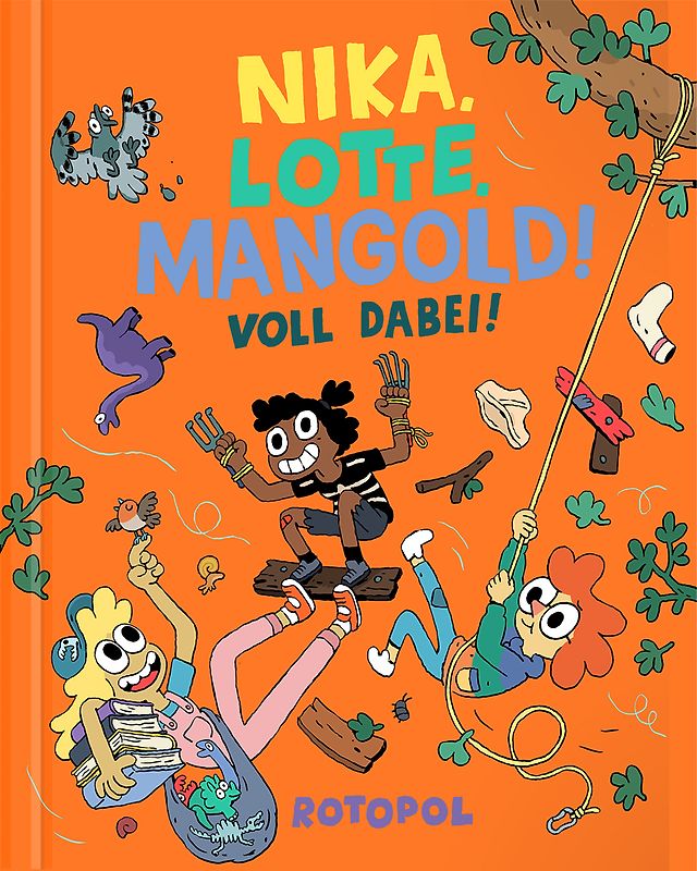 Nika, Lotte, Mangold! Voll dabei!