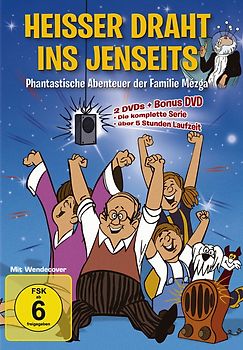 Heisser Draht ins Jenseits ( 13 Folgen - Original DEFA-Synchronisation) - Phantastische Abenteuer der Familie Mézga [2 DVDs] DVD