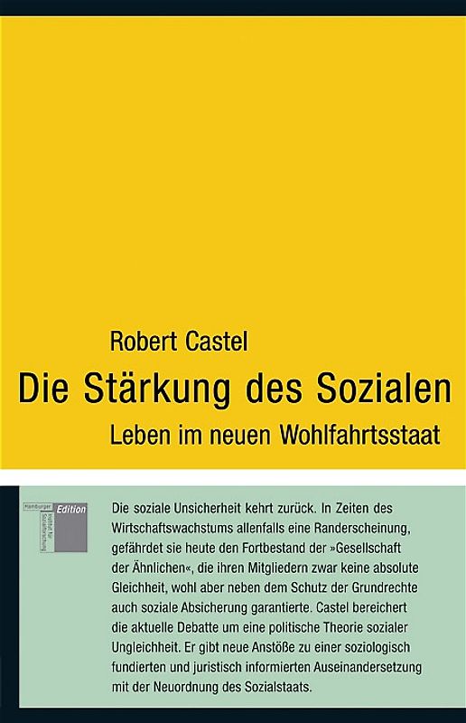 Die Stärkung des Sozialen