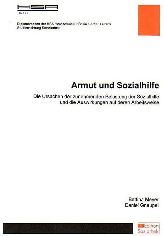 Armut und Sozialhilfe