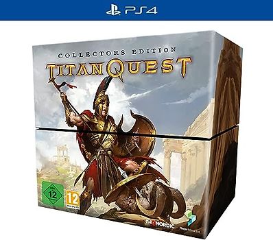 Titan Quest [Collector's Edition inkl. Immortal Throne DLC, Helmet Replica, Notepad] PlayStation 4