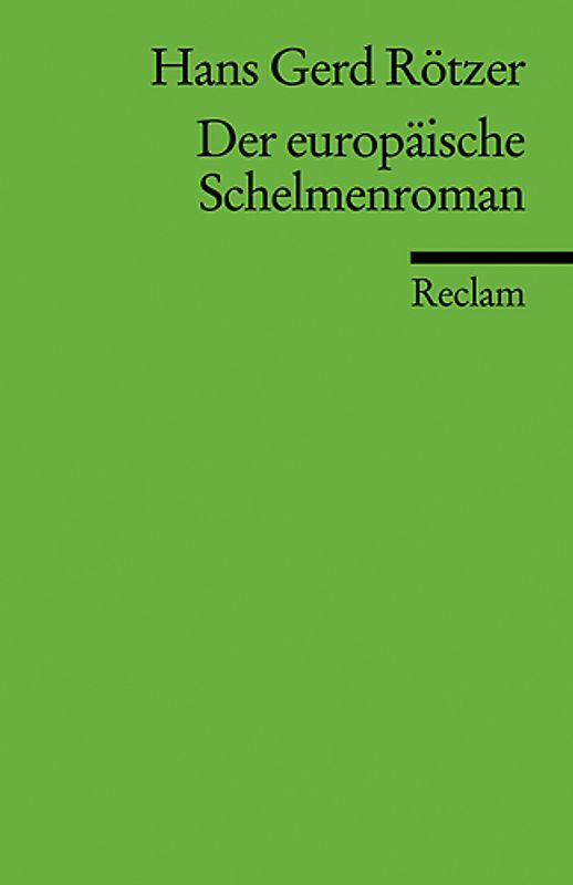 Der europäische Schelmenroman