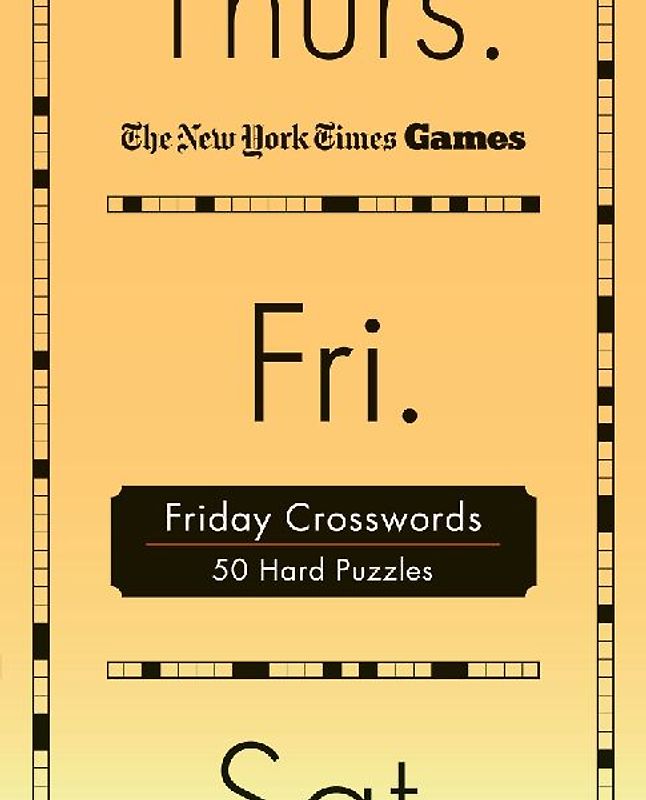 New York Times Games Friday Crosswords