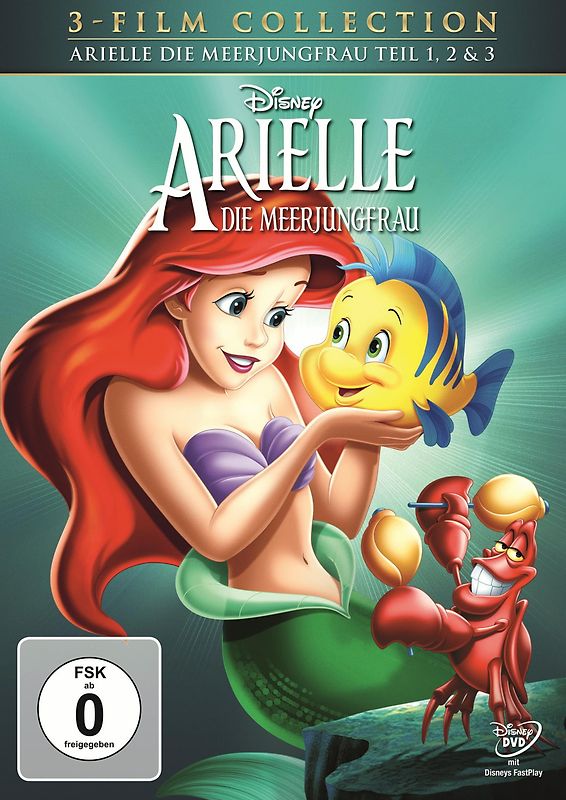 Arielle, die Meerjungfrau - Teil 1, 2 & 3 [3 DVDs] DVD