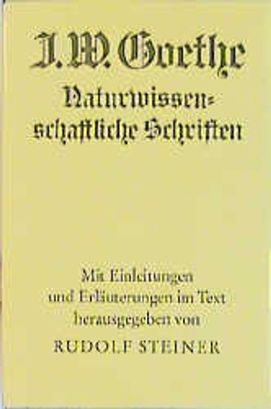 "Naturwissenschaftliche Schriften. Nachdruck aus ""Deutsche National-Literatur"",...