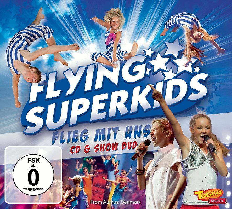 Flying Superkids - Flieg mit Uns  (CD mit Live-Dvd)