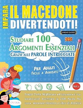 IMPARA IL MACEDONE DIVERTENDOTI! - PER ADULTI