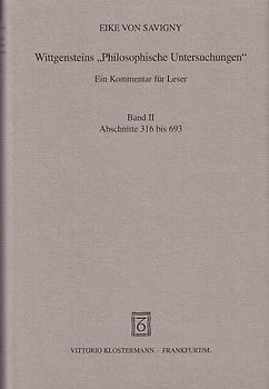 Wittgensteins "Philosophische Untersuchungen"