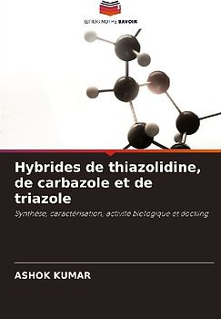 Hybrides de thiazolidine, de carbazole et de triazole