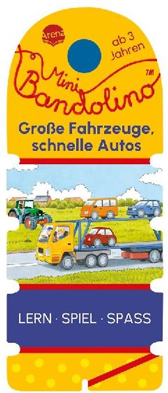 Mini Bandolino. Große Fahrzeuge, schnelle Autos