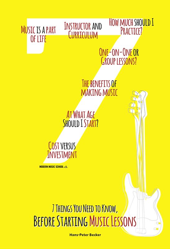 7 Things You Need to Know, Before Starting Music Lessons