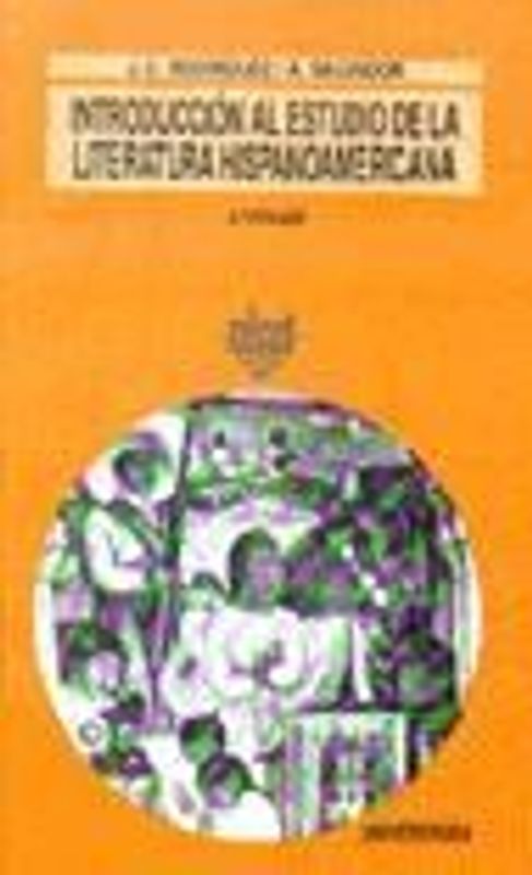 Introducción al estudio de la literatura hispanoamericana