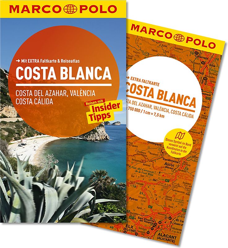 MARCO POLO Reiseführer Costa Blanca, Costa del Azahar, Valencia Costa Cálida. Reisen mit Insider Tipps. Mit Extra Faltkarte & Reiseatlas