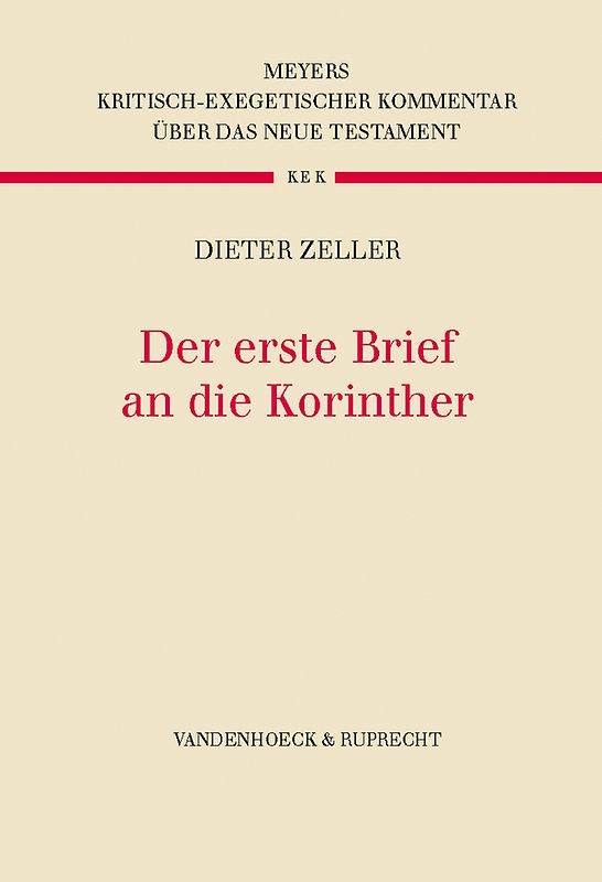 Der erste Brief an die Korinther