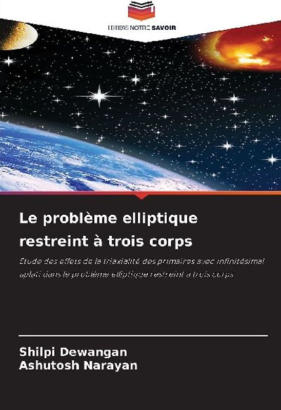 Le problème elliptique restreint à trois corps