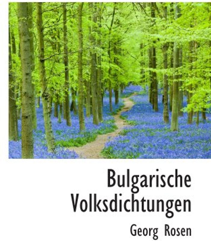 Bulgarische Volksdichtungen